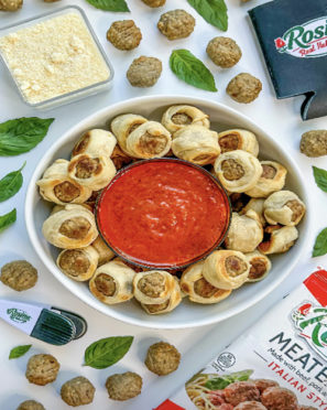 Crescent Wrapped Meatballs